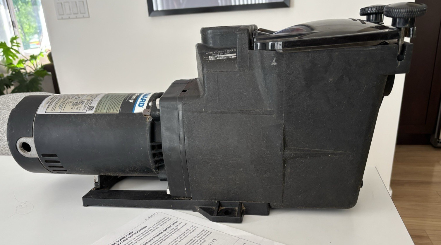 Hayward Super Pump 1HP Inground Pool Pump SP2607X10A Single Speed 115/230V gallery