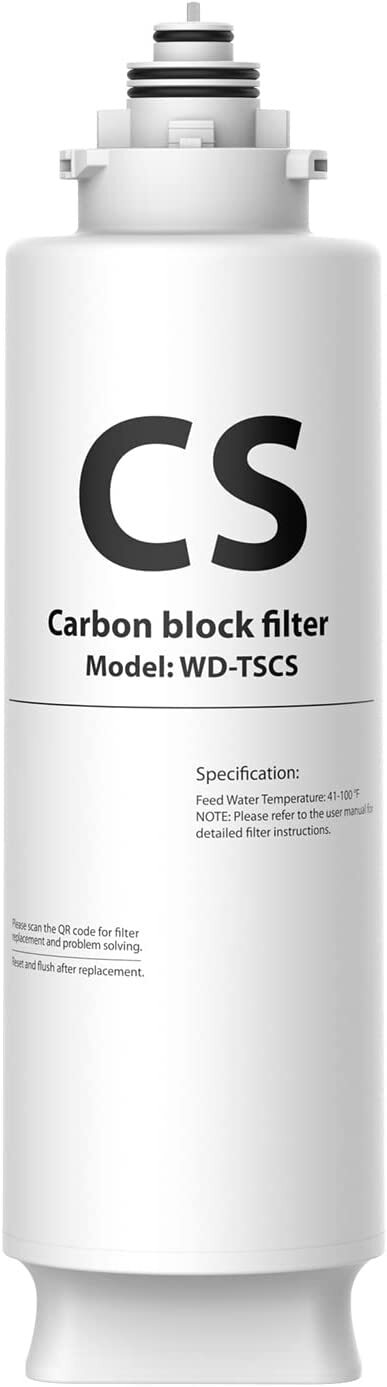 Waterdrop TSCS Under Sink Water Filter, 2000 Gal Hige Capacity, for TSU-W/B&TSC gallery
