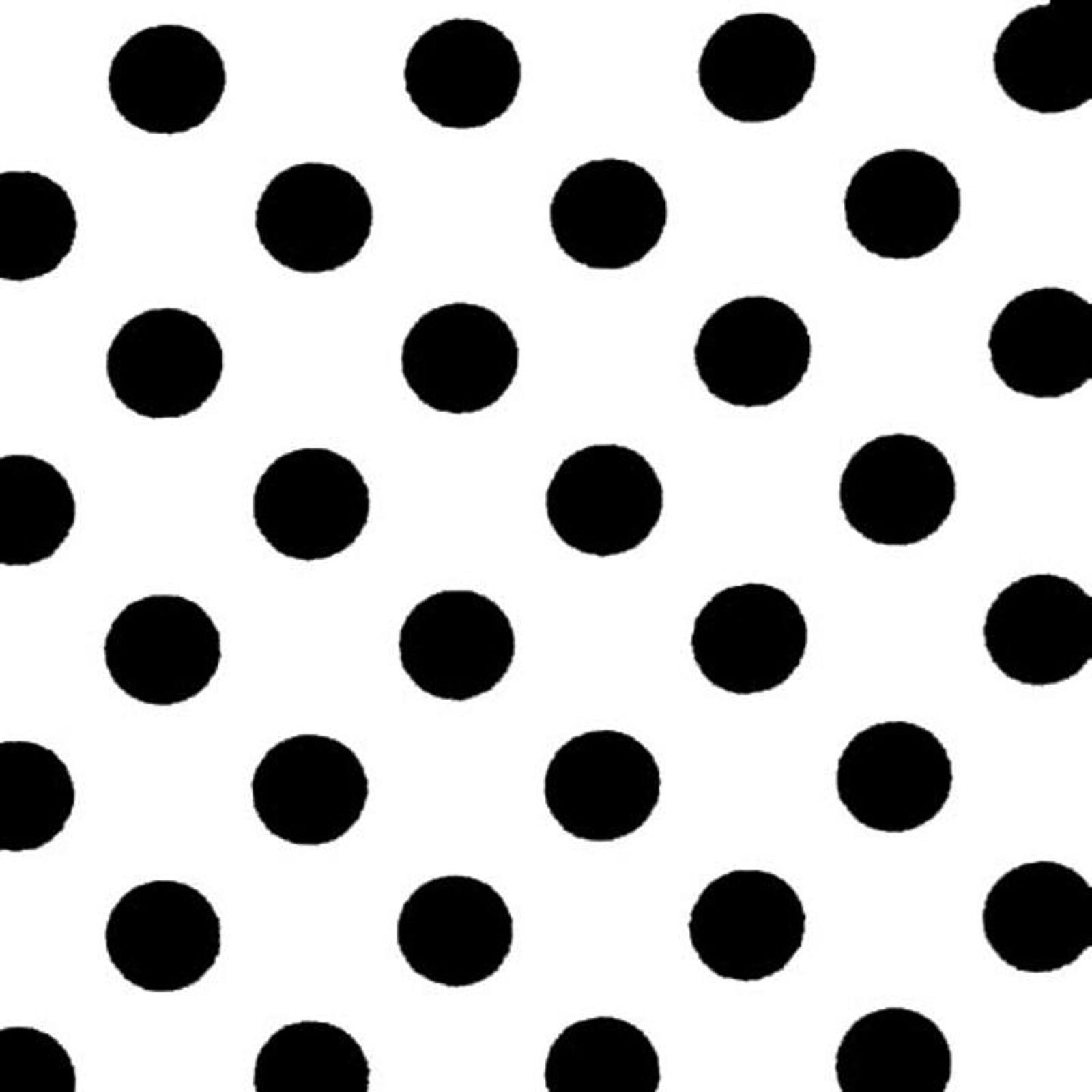 Black Polka Dot Table Cover - Plastic - Rectangle - 54in. x 108in. (fdp93122) gallery