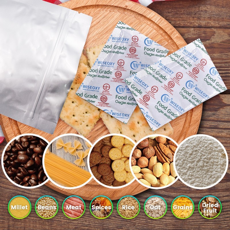 500cc Oxygen Absorbers for Long Term Food Storage Mylar Bags Dryers O2 Absorbers gallery