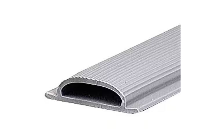 1.25 In. X 36 In. Gray Vinyl Replacement Insert for Door Weatherstripping Thresh gallery