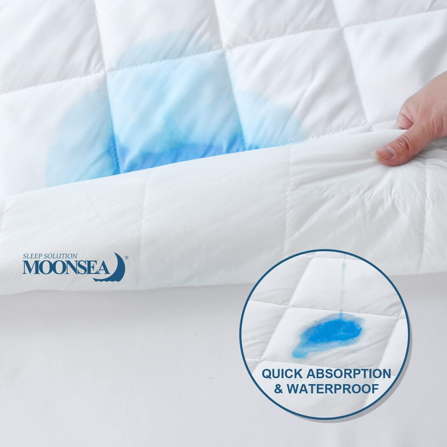 Quilted Cot Size Mattress Pad Cover Soft Narrow Twin Mattress Protector 31"x75" gallery