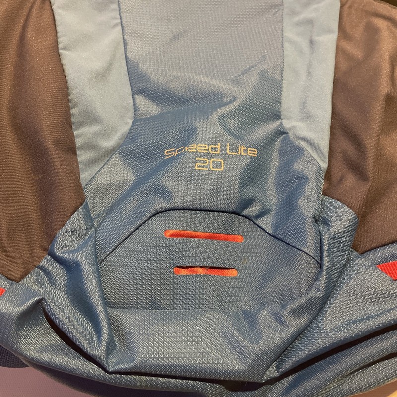Deuter Speed Lite 20 Hiking Backpack - Blue/Red Lightweight Daypack  3