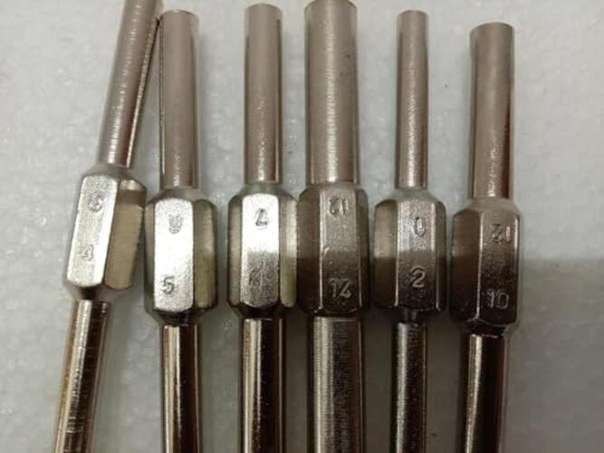 Clock Winding & Let Down Release Tool (Sizes 2.5-5.75mm) - Mainspring Let Down gallery