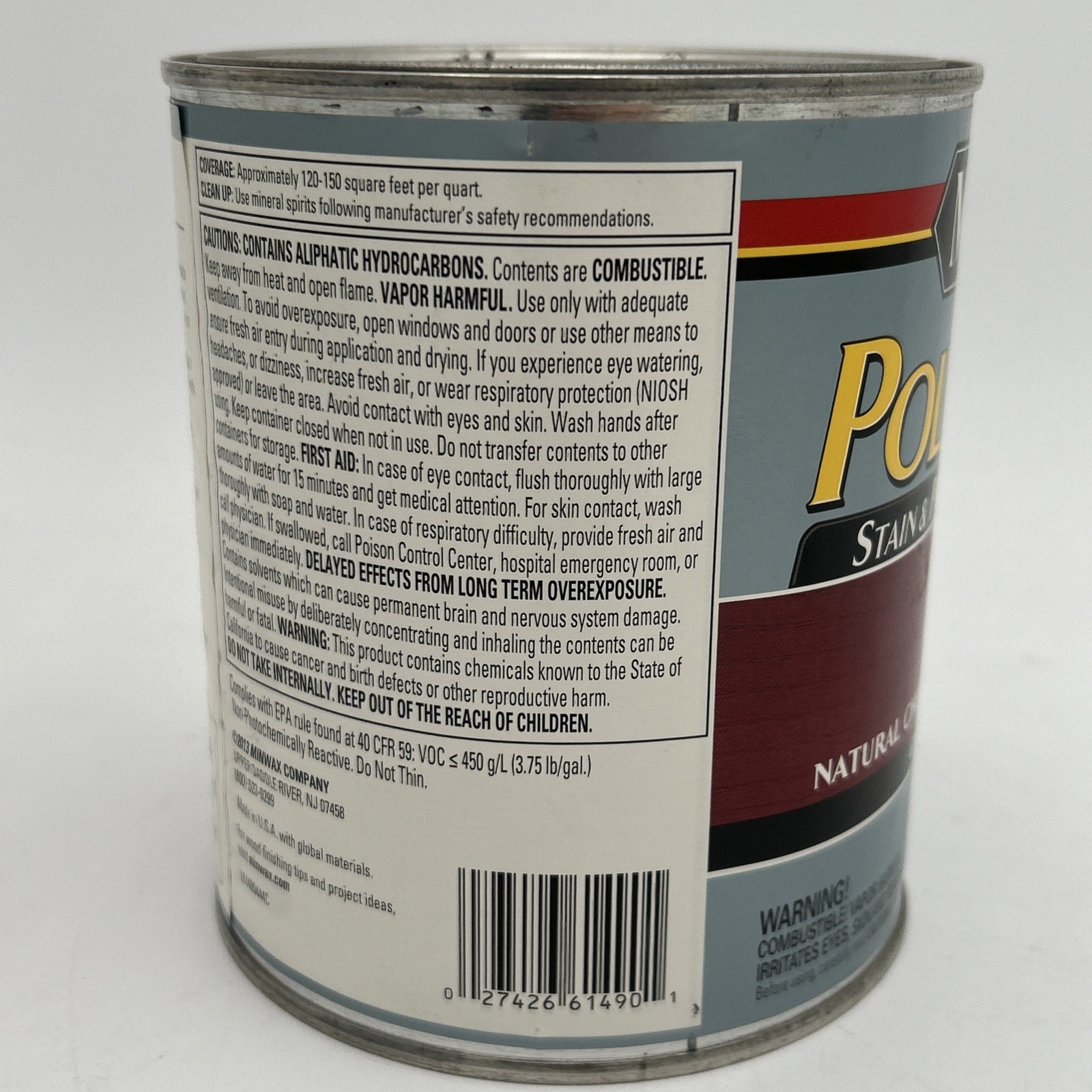 Minwax PolyShades Wood Stain + Polyurethane Finish 1 Quart Natural Cherry Gloss gallery