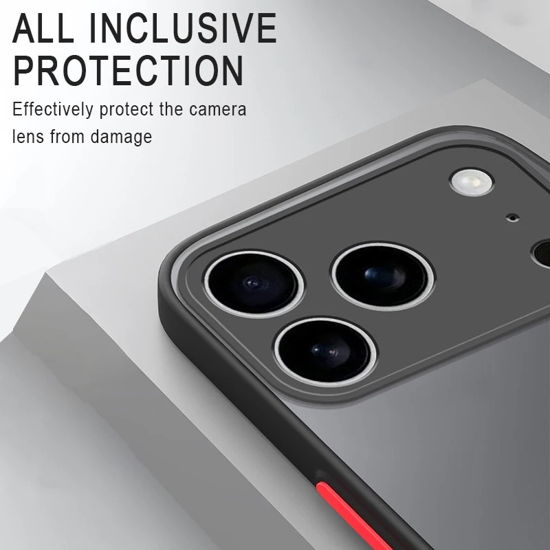 Shockproof Luxury Armor Matte MagSafe Magnetic Wireless Charging Case for iPhone gallery
