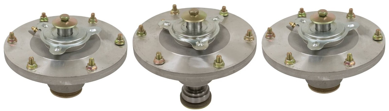 3 Pc blade spindle set for 48"/52" Grasshopper, 2 623760 outer, 1 623761 center gallery