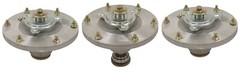3 Pc blade spindle set for 48″/52″ Grasshopper, 2 623760 outer, 1 623761 center