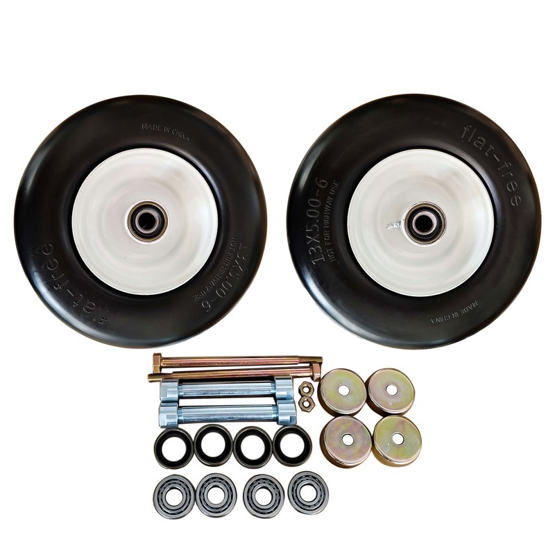 2Pack Front Solid Wheel Tire No Flat Puncture For Exmark Lazer Toro 13x5x6--QP gallery