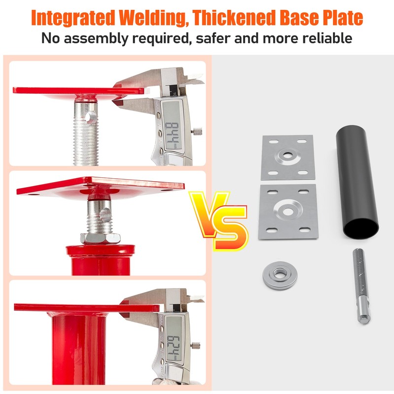 11" -16" Height Universal House Jacks for Leveling Crawlspace 11023-6860lbs 2PCS gallery