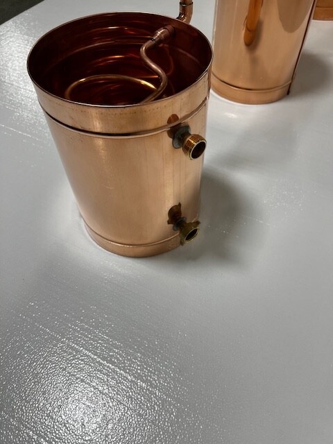 10 Gal Copper Still w/Thumper and Worm "The Perfect 10" Starter Still gallery