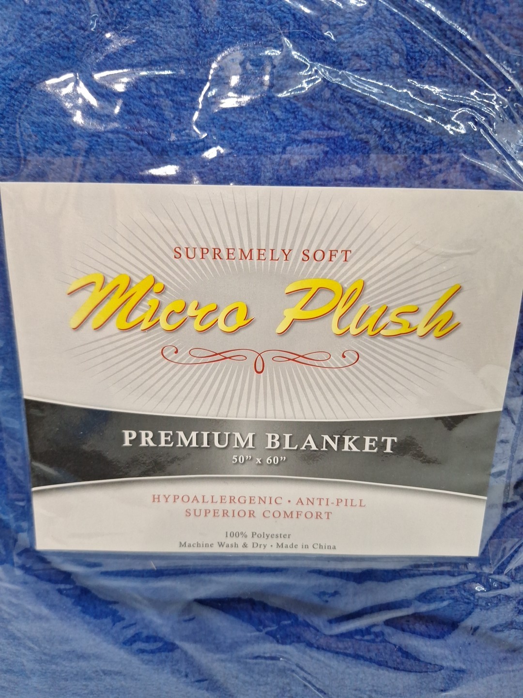 Micro Soft Supremely Soft Premium Blanket Throw 50x60 Hypoallergenic Anti-pill gallery