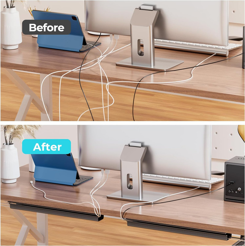 2 Pack Safe & Tidy Cable Management Solution - Protect Kids & Pets with Home & O gallery