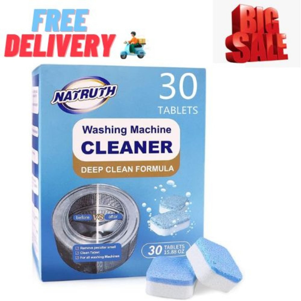 Splash Spotless Washing Machine Cleaner Deep Cleaning for HE Top Load Washers an