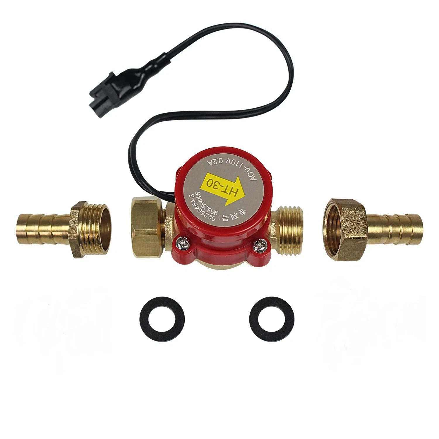 Water Flow Sensor Switch HT-30 AC 0-110V 0.2A 10MM G3/4 "-3/4" Thread for CO2 La gallery