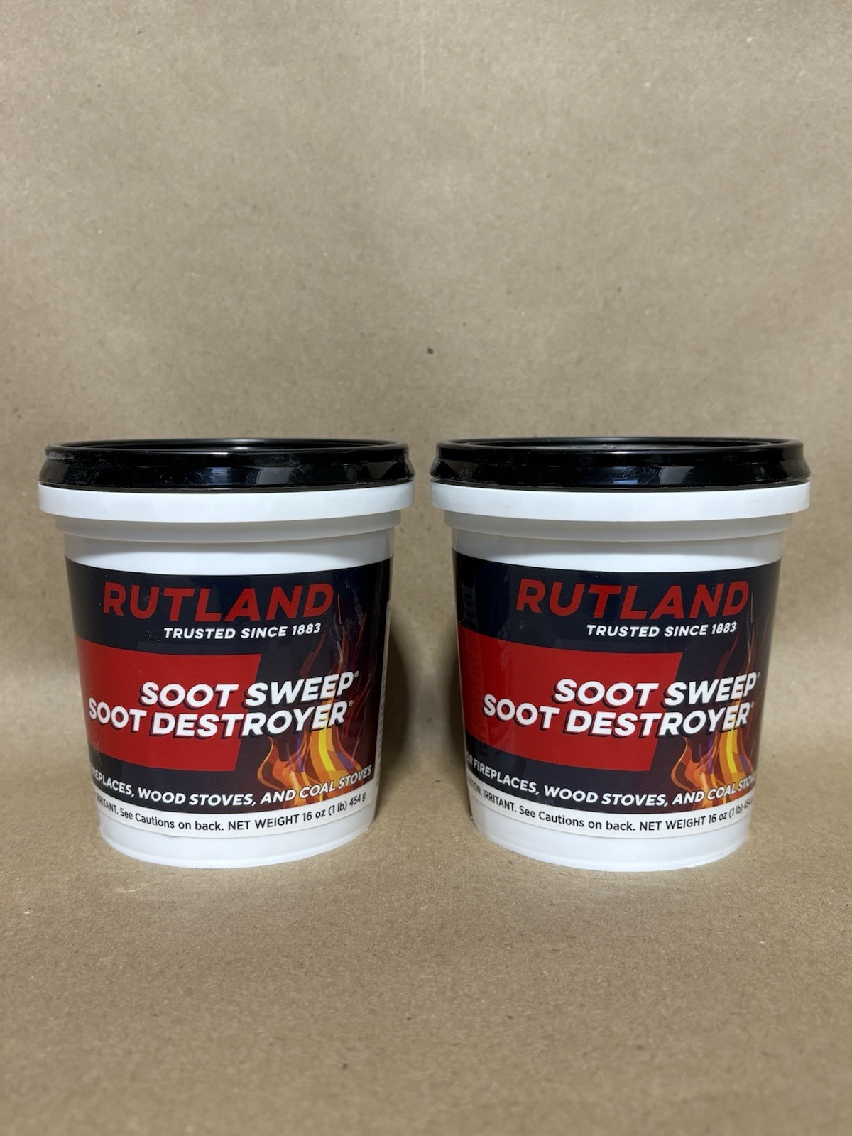 (2 PACK) Rutland Sweep Soot Remover, 2 Pounds Total gallery