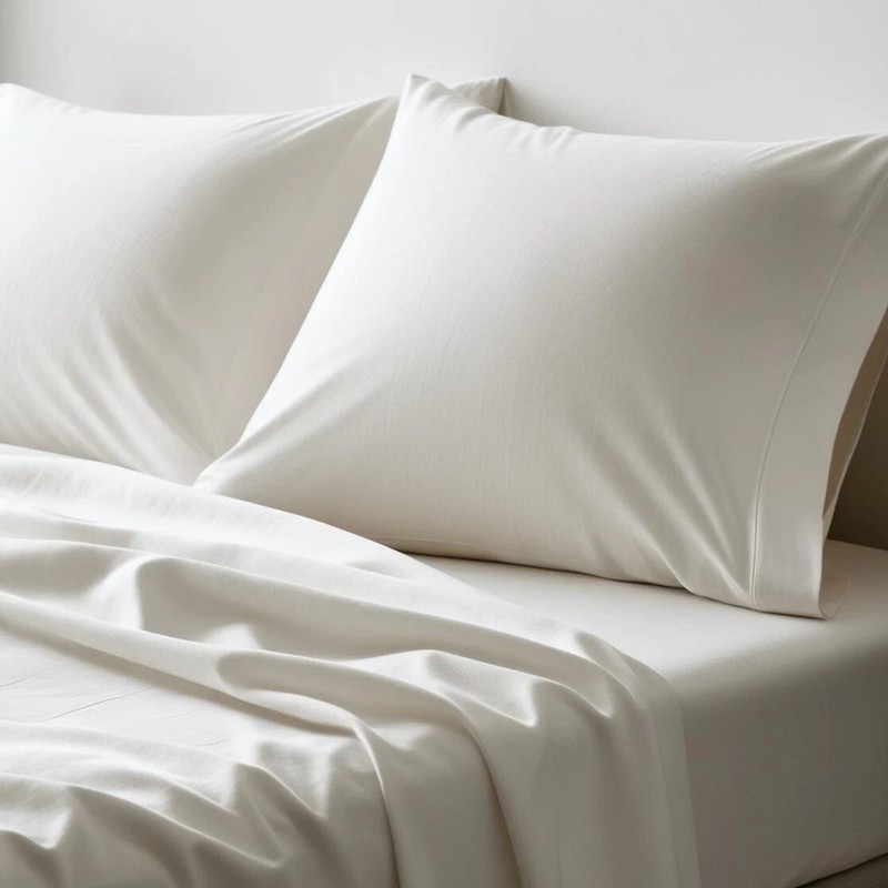 T180 Flat Hotel Quality Sheets Bulk White for Motel Home AirBnB Resorts Cottages gallery