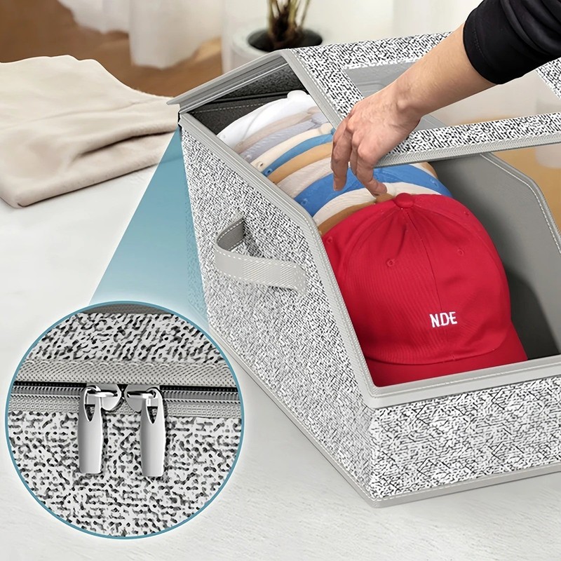 1 PCS Stackable Hat Storage for Baseball Caps, Holds up to 24 Caps Hat Organizer gallery