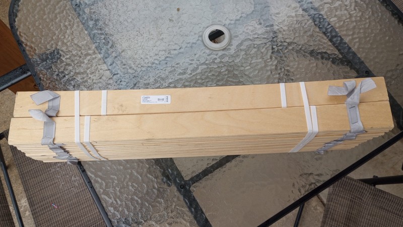 IKEA Luroy Full Double Slatted Bed Base 302.927.85 NEW gallery
