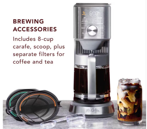 Mr. Coffee Perfect Brew Intelligent Coffee Maker Cold Brew Maker & Tea Brewer gallery