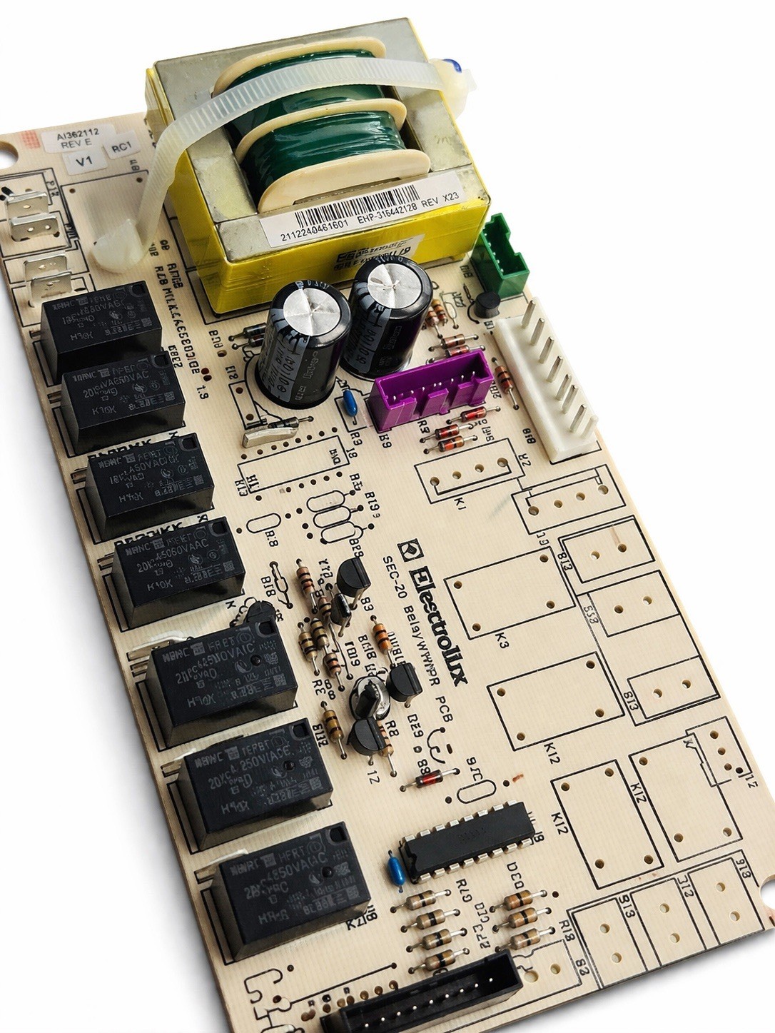 Electrolux SEC-20 Relay Power Control Board PCB OEM Appliance Replacement Part gallery