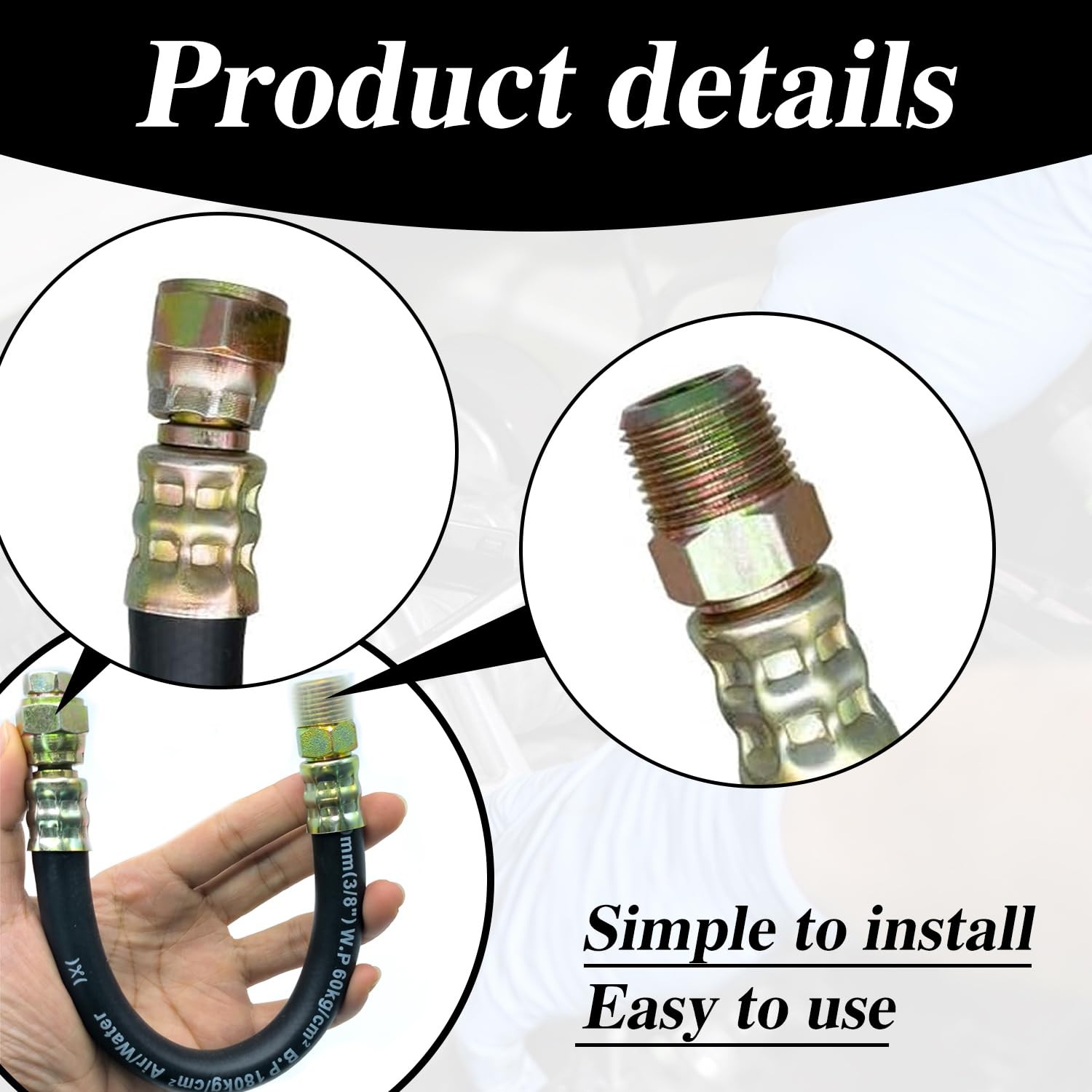 1723165SM Oil Drain Hose Compatible with briggs and stratton oil drain hose M... gallery