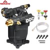 YAMATIC 3400 PSI Power Washer Pump 3/4" Shaft Horizontal Pressure Washer Pump gallery