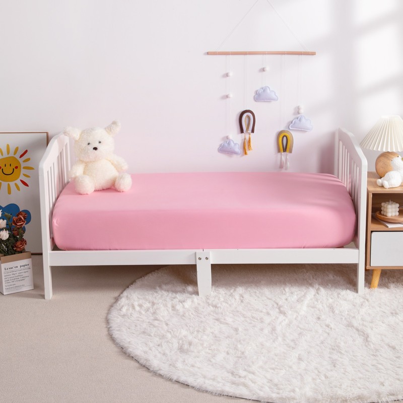 Soft Brushed Microfiber Fitted Toddler Sheet, 28 x 52 In Fitted Crib Sheet gallery