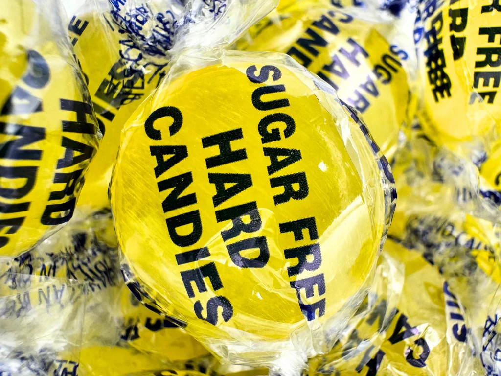Sugar Free Lemon Drops Hard Candy | Individually Wrapped | 1,2,3 LB | Free Ship! gallery