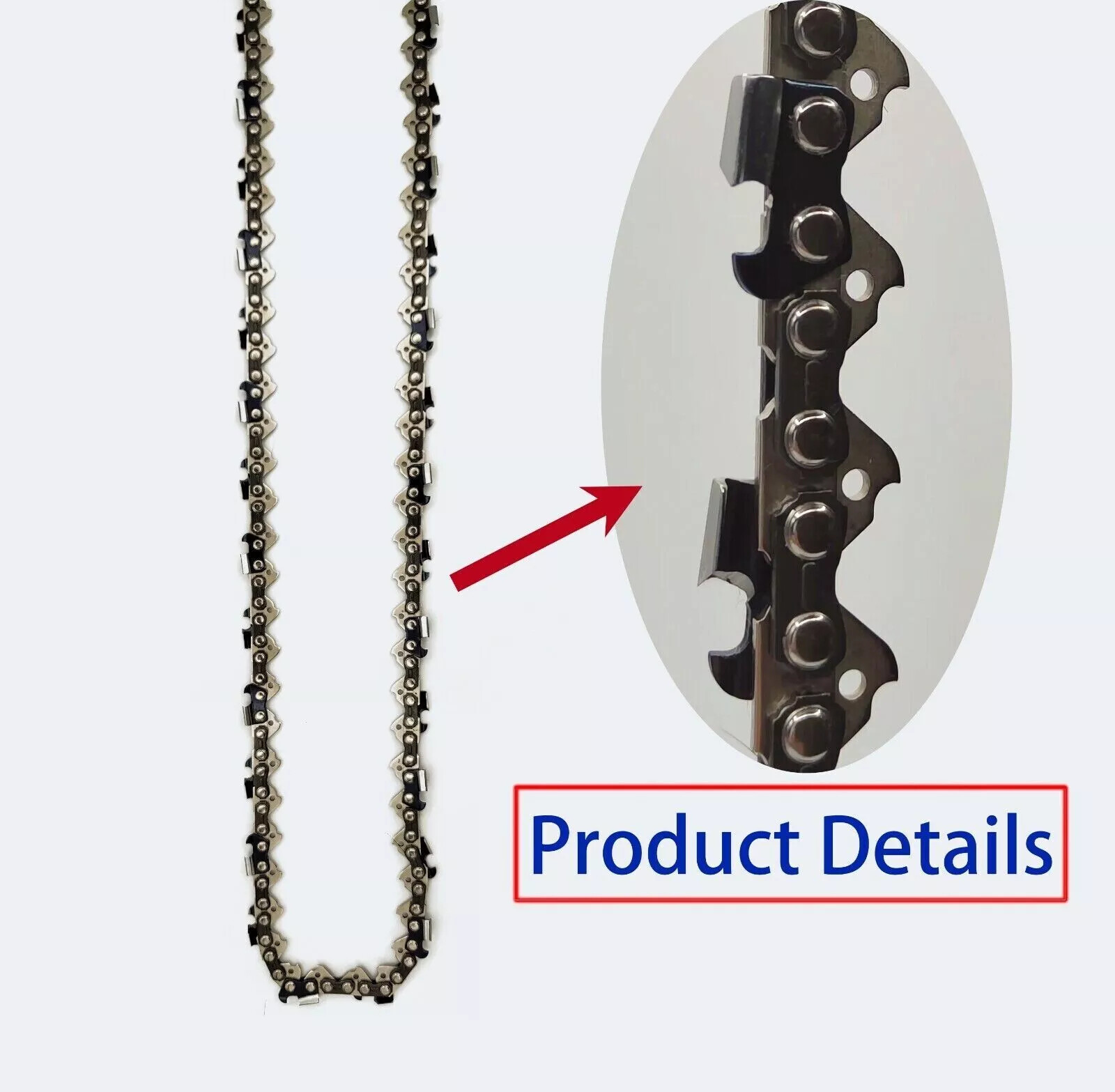 🔥Chainsaw Chain 10 Inch .043 3/8 40 DL For RYOBI P540 P542 P543 RY52504 RY15520 gallery