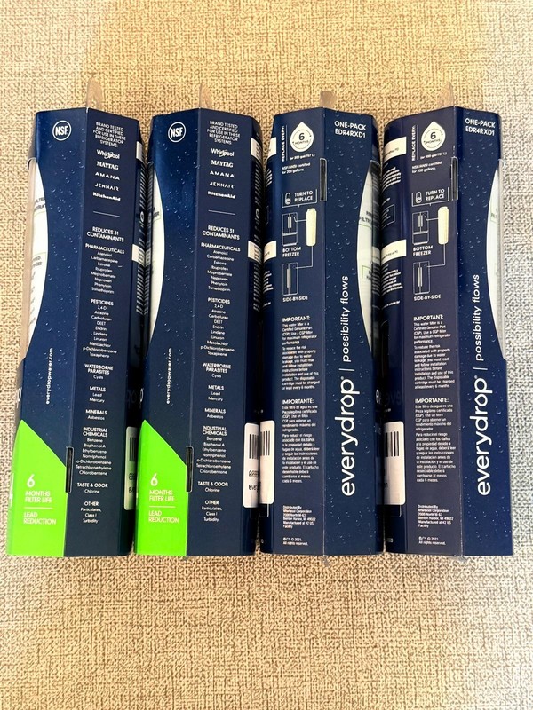 EveryDrop Filter 4 Refrigerator Ice & Water Filter EDR4RXD1 Whirlpool Maytag Ama gallery
