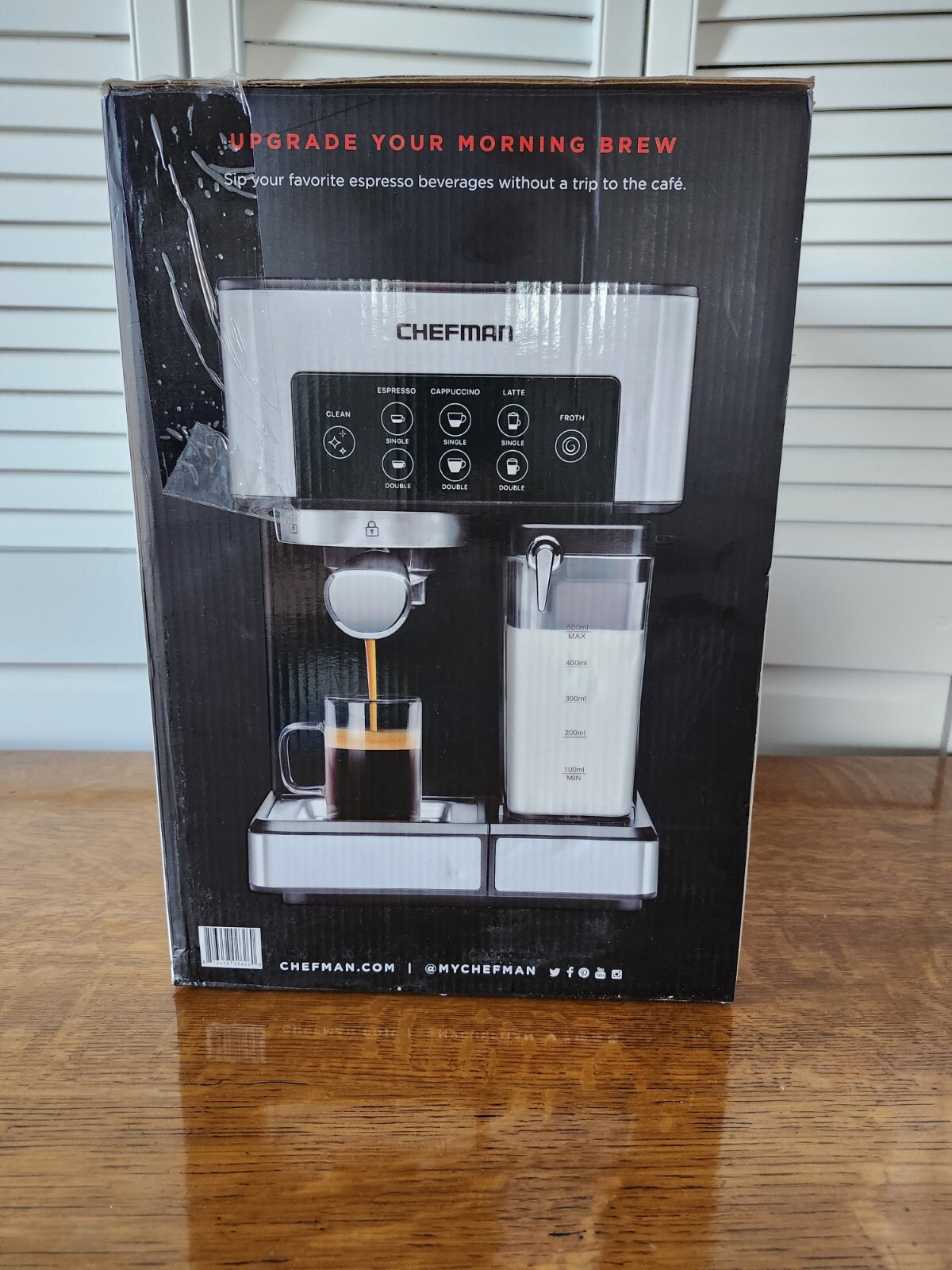 Chefman Barista Pro Espresso Machine 6-in-1 Beverage Center gallery