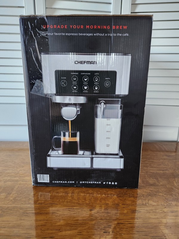 Chefman Barista Pro Espresso Machine 6-in-1 Beverage Center gallery