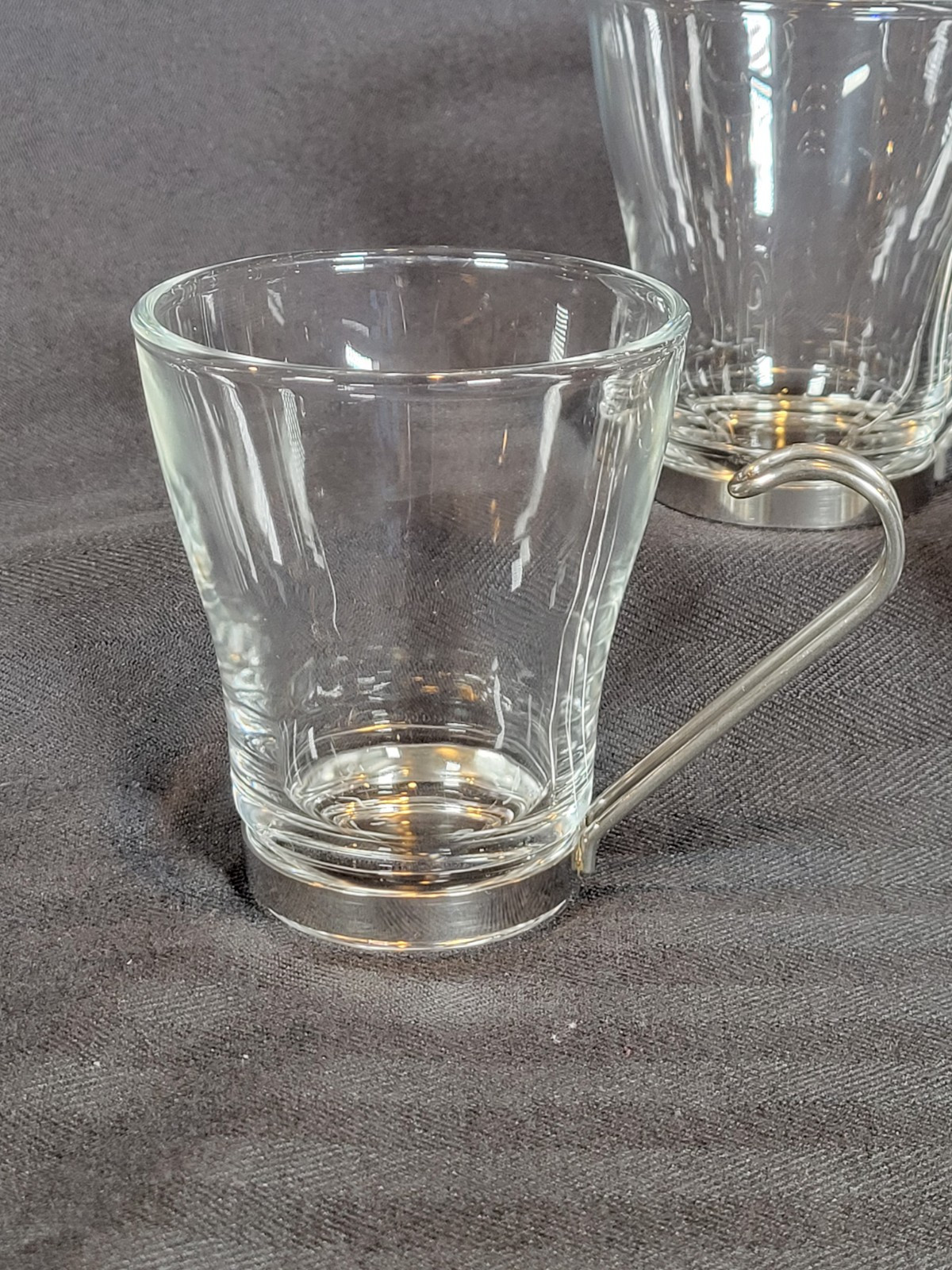 Bormioli Rocco Casa Oslo Cappuccino ClearGlass Cups, 8 Ounces, Set Of 4 gallery