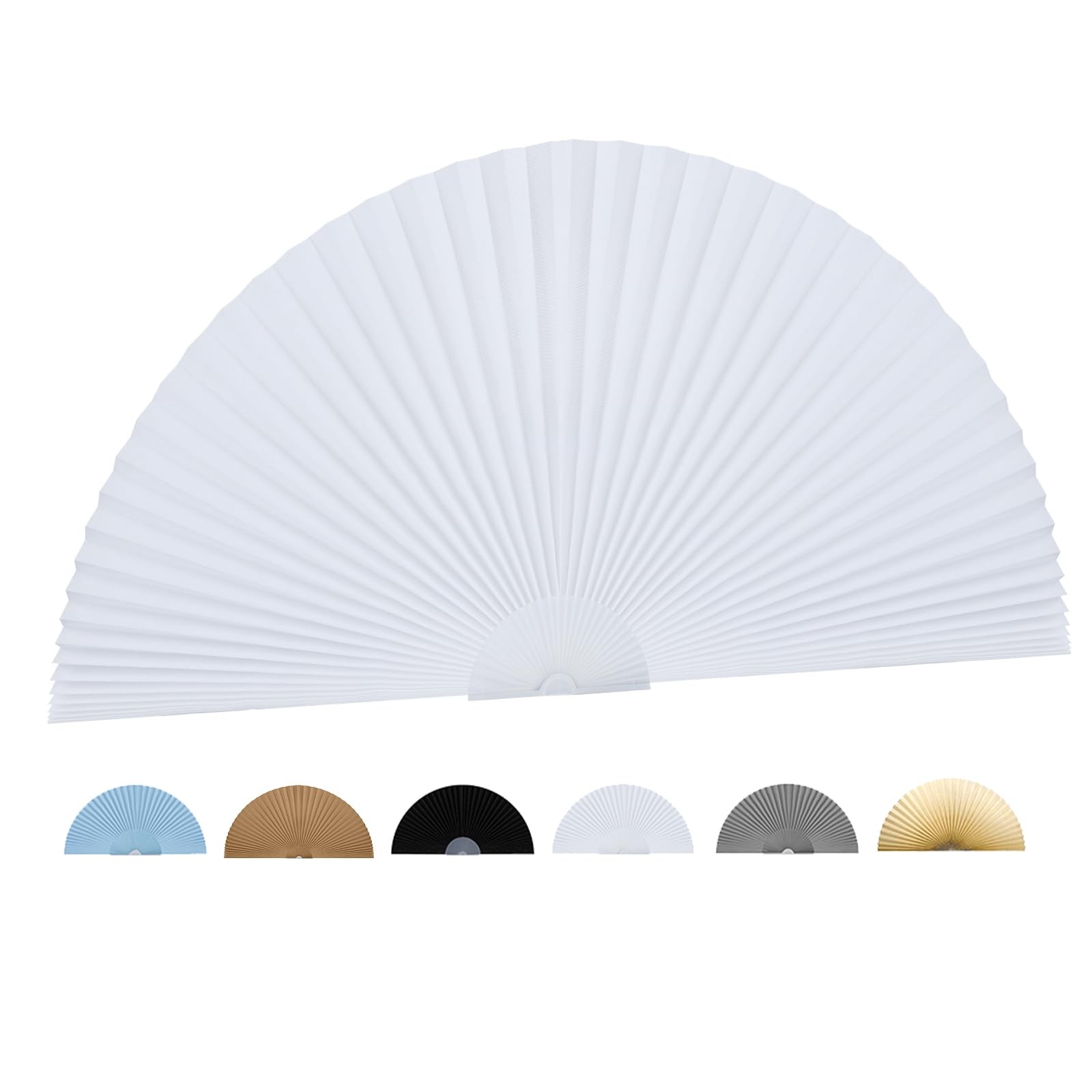 Arch Window Shade Curtains Half Circle Moon Pleated Fabric Blinds Semi Circle... gallery