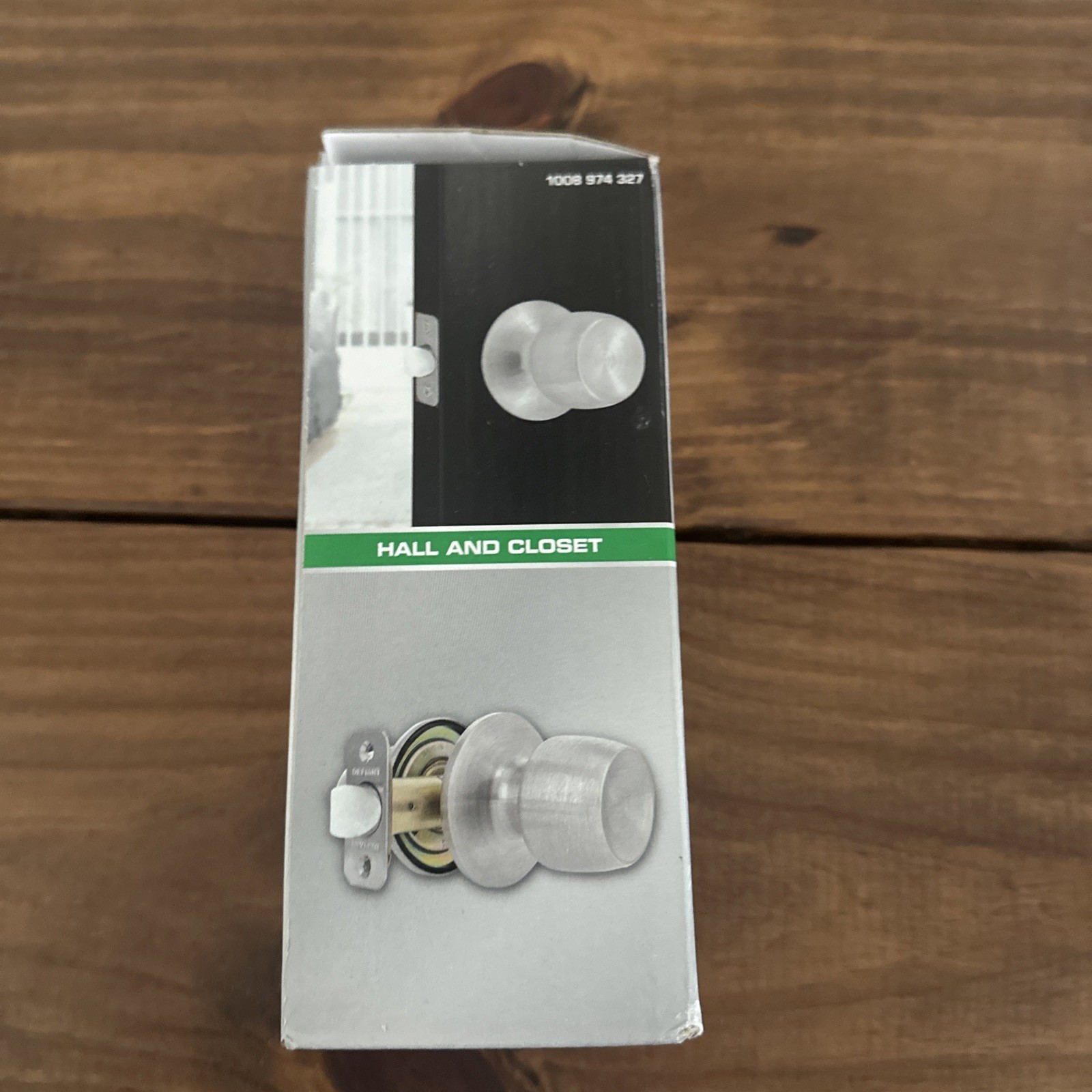 Defiant Brandywine Hall & Closet Door Knob Stainless Steel Finish gallery