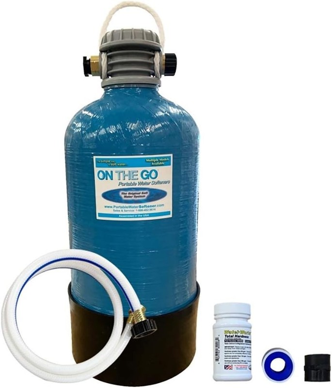 VM-DBLSOFT Portable Compact Double Standard 16,000 Grain Water Softener with ... gallery