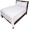 Solid White, Flat Bed Sheets, 1-Piece, 200 Thread Count Poly-Cotton Blend, gallery