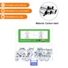 30Pcs Multi-Grip Rivet Jack Nut, M4-0.7, M5-0.8, M6-1.0, M8-1.25 Petal gallery