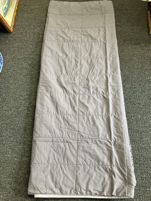 American Airlines First Class Blanket Casper Gray & White 72”x48” Inches (NEW) gallery