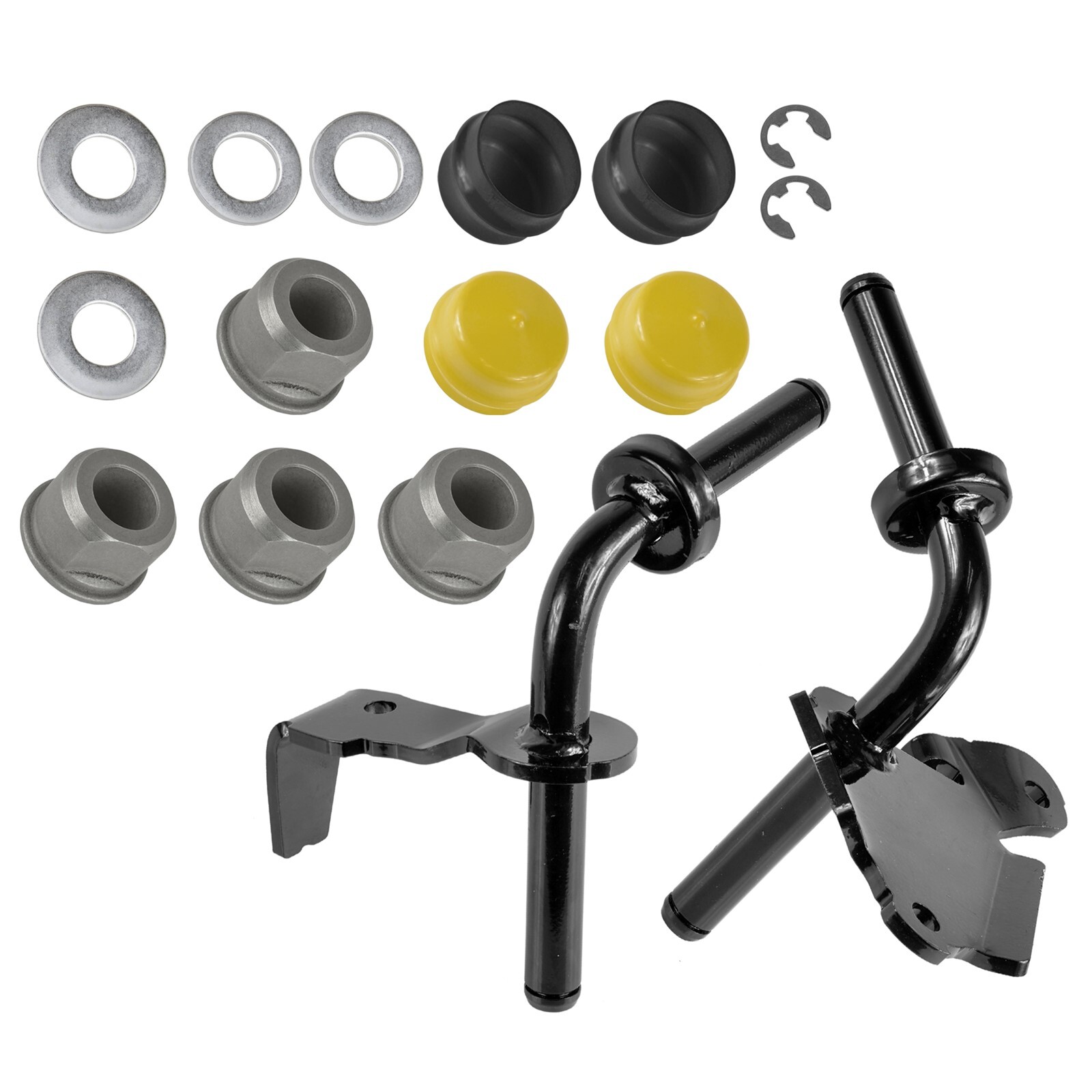 R & L Steering Spindle Bushing Kit For John Deere E140 E150 E160 E170 48" gallery