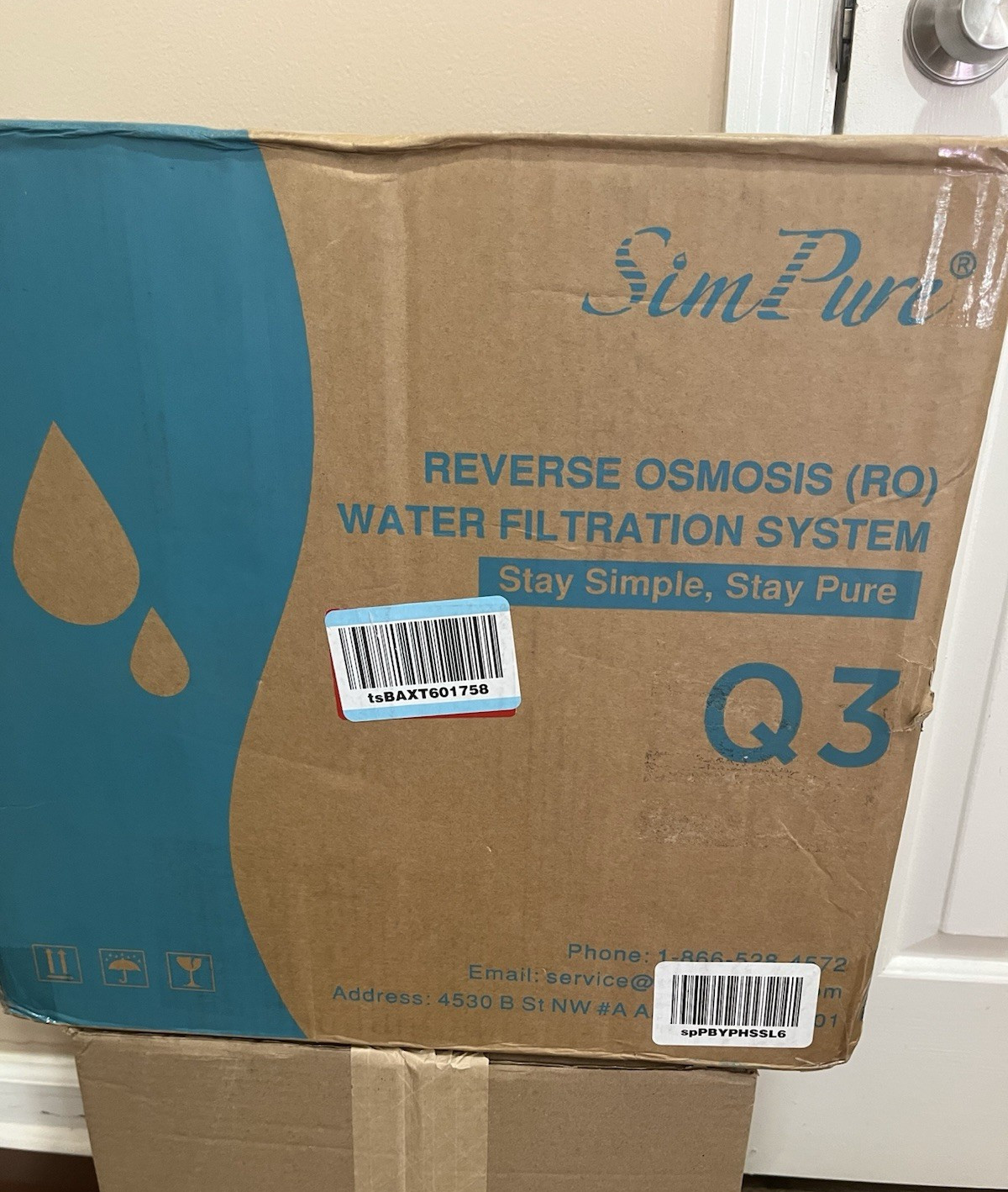 SimPure Q3 Reverse Osmosis Water Filtration System For Brita Maxtra+ White gallery