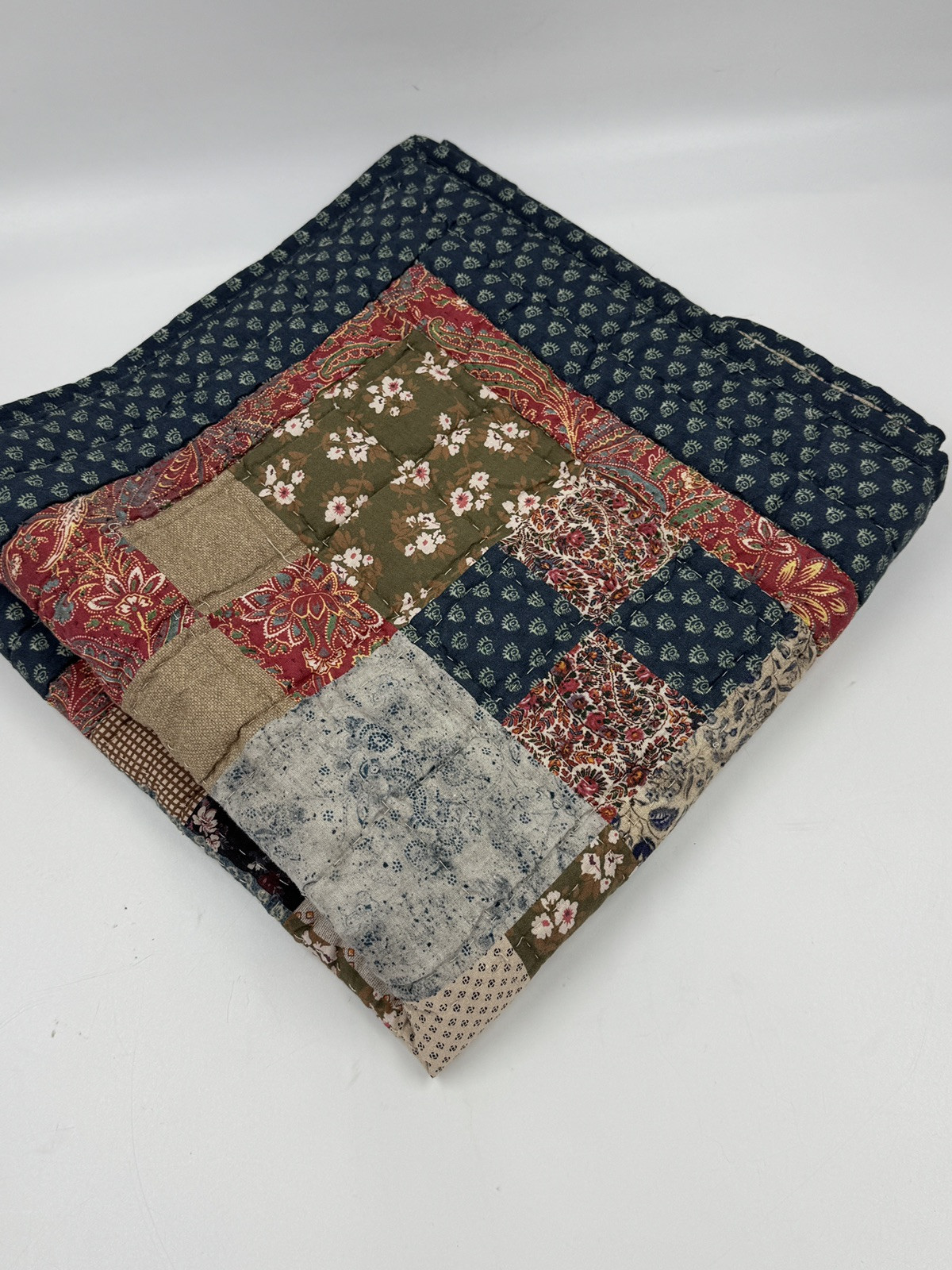 New Pottery Barn MILA Reversible Quilted Sham EURO gallery