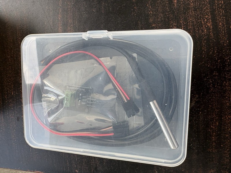 Meat Temperature Sensor Probe Kit Metal Probe Terminal Block Module, Cable, Case gallery
