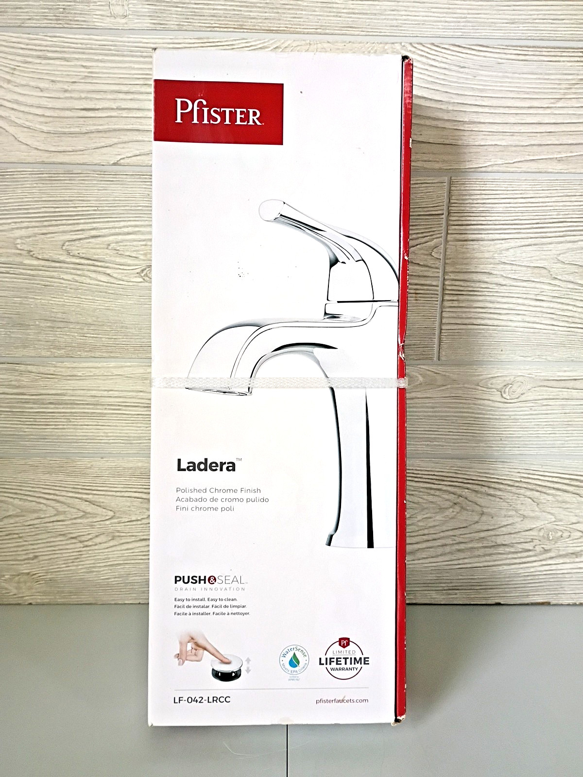 Pfister Ladera Single Handle Single Hole Bathroom Faucet in Polished Chrome gallery