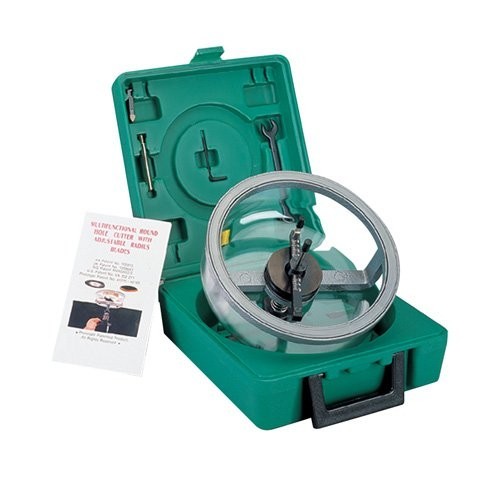ADJUSTABLE HOLE SAW CIRCLE CUTTER UP TO 6 1/2" HOLES gallery