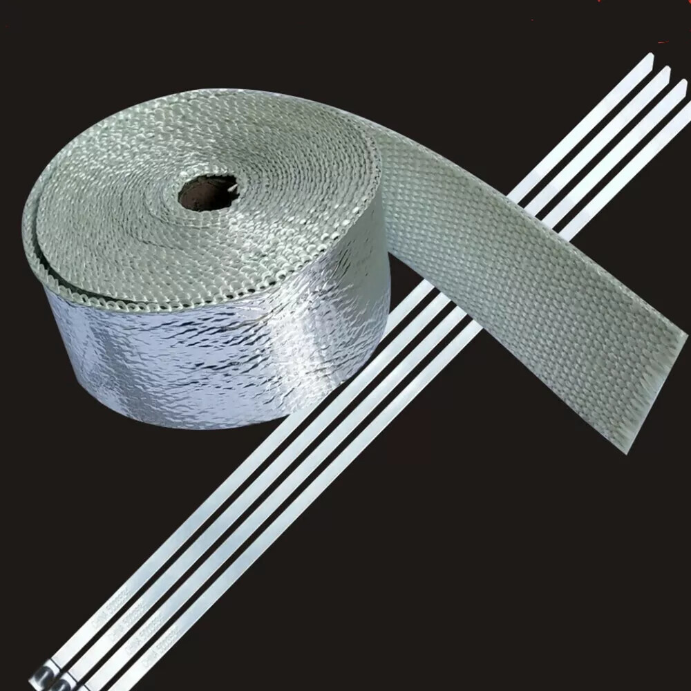 Asbestos-Free High Temperature Fireproof Fibre Cloth Tape ( Wide 5cm ) gallery