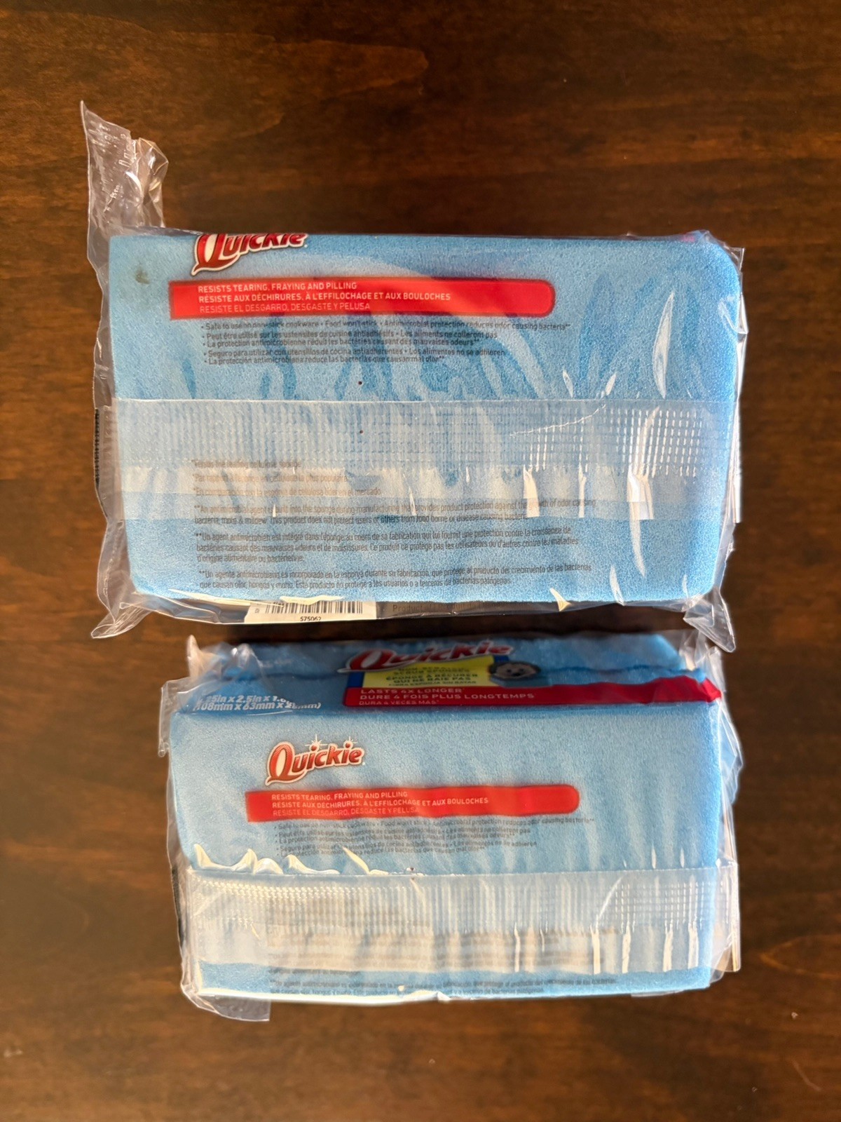 🧽 Quickie Non -Scratch Sponges Lasts 4x Longer No Smell Discontinued 4 Pcs NEW gallery