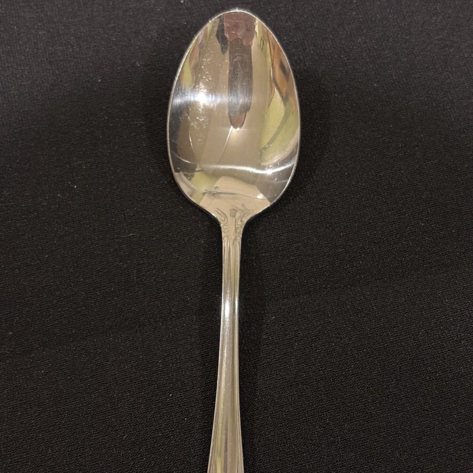 Utica Saranac Spoon Floral Stainless Steel Flatware Made in Korea Single Piece gallery