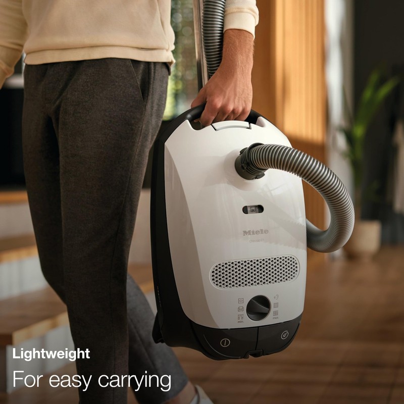 Miele Classic C1 Pure Suction Bagged Canister Vacuum, Classic, Graphite Grey gallery
